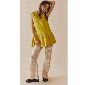 Free People Naomi Mini Dress In Olive L